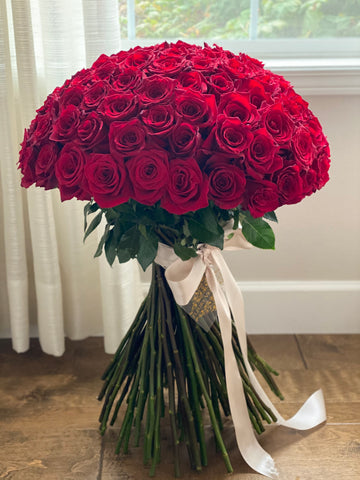 Wrapped Roses Bouquet (60-80cm)